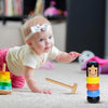 Image of Unbreakable wooden Man Magic Toy - Threads and Metal 