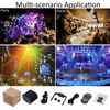 Image of (Early Christmas 50%OFF) RGB DJ Disco Stage Laser Light Sound Activated Led Projector Party Lights - Threads and Metal 