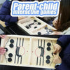 Image of Funny Family Wooden Sling Puck Hockey Game - Threads and Metal 