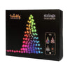 Image of Custom Christmas Tree LED String Lights - Threads and Metal 