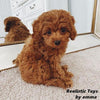 Image of Realistic Teddy Dog Lucky - Threads and Metal 