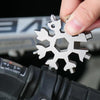Image of 18-IN-1 STAINLESS STEEL SNOWFLAKES MULTI-TOOL - Threads and Metal 