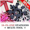 Image of 18-IN-1 STAINLESS STEEL SNOWFLAKES MULTI-TOOL - Threads and Metal 