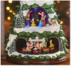 Image of Disney Animated Christmas Tree 17 "Inch with 8 Holiday Songs - Threads and Metal 