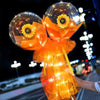 Image of LED Luminous Balloon Rose Bouquet - Threads and Metal 