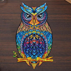 Magic Wooden Jigsaw Puzzle - Threads and Metal 