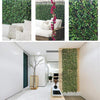 Image of Holiday promotion 50% OFF Expandable Faux Privacy Fence - Threads and Metal 