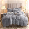 Image of Fluffy Blanket With Pillow Cover 3 Pieces Set（Free shipping） - Threads and Metal 
