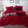 Image of Fluffy Blanket With Pillow Cover 3 Pieces Set（Free shipping） - Threads and Metal 