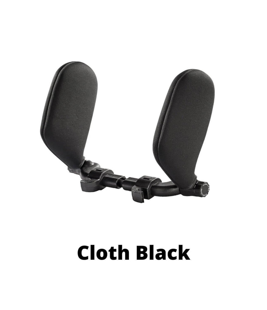 Car Seat Travel  Headrest Pillow - Threads and Metal 