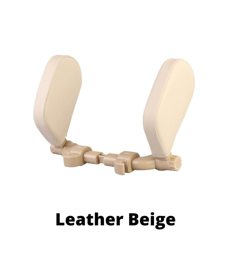 Car Seat Travel  Headrest Pillow - Threads and Metal 