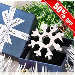 18-IN-1 STAINLESS STEEL SNOWFLAKES MULTI-TOOL - Threads and Metal 
