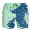 Image of Men Color-changing Swimming Trunks™ - Threads and Metal 
