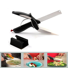 Smart Multi-Function 2 in 1 Clever Cutter & Cutting Board