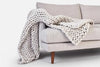 Image of Threads & Metal™ Chunky Knitted Blanket - Threads and Metal 