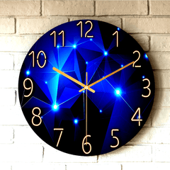 MODERN VISIONS GEOMETRIC WALL CLOCK