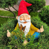 Image of Evil Funny Flippy Garden Gnomes - Threads and Metal 