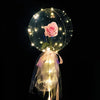 Image of LED Luminous Balloon Rose Bouquet - Threads and Metal 