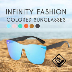 Infinity Fashion Colored Sunglasses - Threads and Metal 