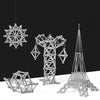 Image of DIY Building Blocks Magnetic Stick and Balls - Threads and Metal 