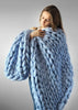 Image of Threads & Metal™ Chunky Knitted Blanket - Threads and Metal 