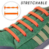 Image of Tying-Free Elastic Shoelaces (Set of 16) - Threads and Metal 