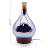 Image of 3D Fireworks Aroma Humidifer & Oil Diffuser - Threads and Metal 