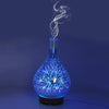 Image of 3D Fireworks Aroma Humidifer & Oil Diffuser - Threads and Metal 