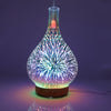 Image of 3D Fireworks Aroma Humidifer & Oil Diffuser - Threads and Metal 