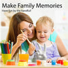 Image of 3D BABY HAND & FOOTPRINT MEMORY KIT - Threads and Metal 