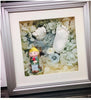 Image of 3D BABY HAND & FOOTPRINT MEMORY KIT - Threads and Metal 