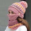 Image of 3PCS Handmade Women Winter Scarf Set - Threads and Metal 