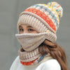 Image of 3PCS Handmade Women Winter Scarf Set - Threads and Metal 