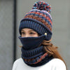 Image of 3PCS Handmade Women Winter Scarf Set - Threads and Metal 