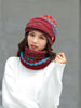 Image of 3PCS Handmade Women Winter Scarf Set - Threads and Metal 