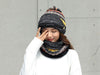 Image of 3PCS Handmade Women Winter Scarf Set - Threads and Metal 