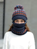Image of 3PCS Handmade Women Winter Scarf Set - Threads and Metal 