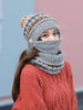 Image of 3PCS Handmade Women Winter Scarf Set - Threads and Metal 