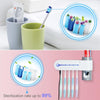 Image of Automatic Antibacterial Ultraviolet Toothbrush Dispenser Sterilizer - Threads and Metal 
