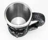 Image of BAPHOMET STAINLESS STEEL BEER MUG - Threads and Metal 
