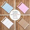 Image of Adjustable Wardrobe Decorative Space Saving Storage Rack - Threads and Metal 