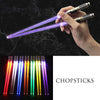 Image of Glowing light saber Reusable chopsticks-Star Wars geeks
