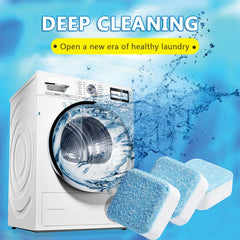 WASHING MACHINE DEEP CLEANING DETERGENTS REMOVER TABLETS