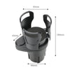 Image of Multifunctional Vehicle-mounted Water Cup Drink Holder - Threads and Metal 