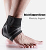 Image of Easy Walk Adjustable Elastic Ankle Support Brace for Sport Fitness - Threads and Metal 