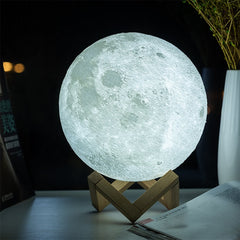 Home Decor Colorful Moon Lamp