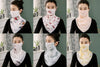 Image of Comfortable Woman Lightweight Sun Protection Silk Outdoor Scarf - Threads and Metal 