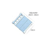 Image of Adjustable Wardrobe Decorative Space Saving Storage Rack - Threads and Metal 