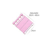 Image of Adjustable Wardrobe Decorative Space Saving Storage Rack - Threads and Metal 