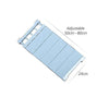 Image of Adjustable Wardrobe Decorative Space Saving Storage Rack - Threads and Metal 
